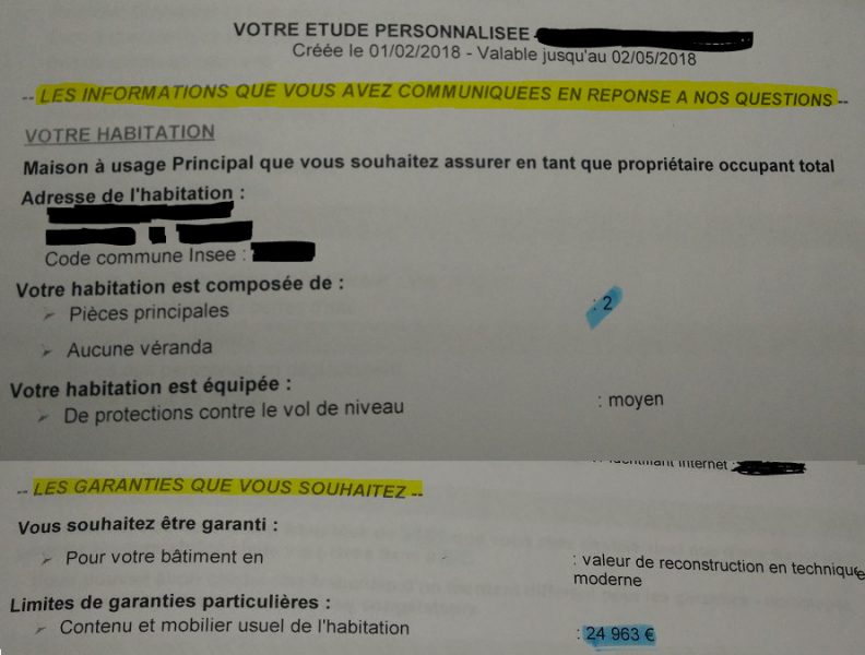 exemple contrat assurance et clauses spécifiques