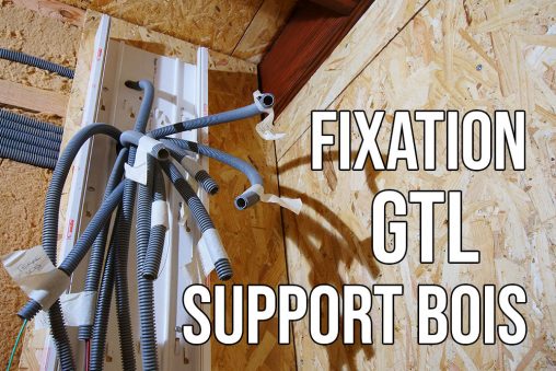 Fixer la GTL sur un support en bois OSB