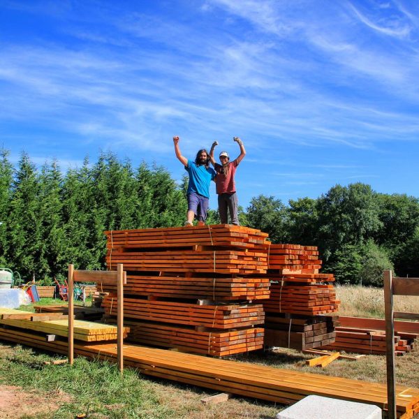 Bois pour la construction de la maison