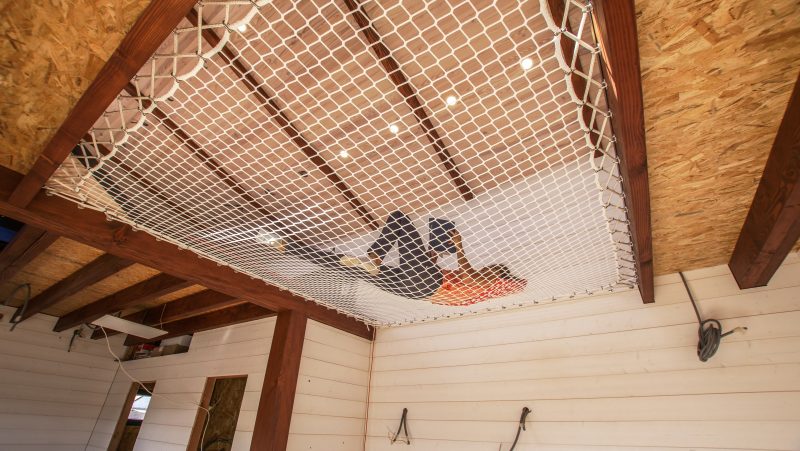 Filet d'habitation dans une petite maison