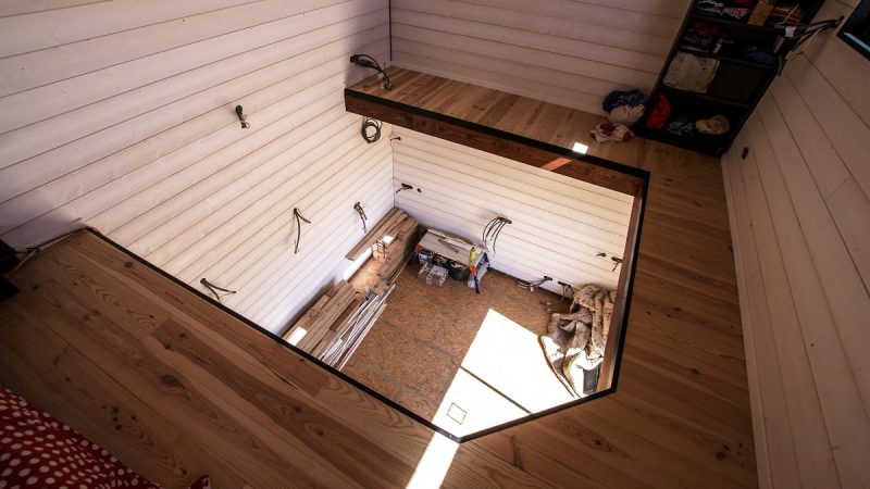 sécuriser le vide de mezzanine