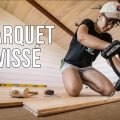 Pose parquet vissé