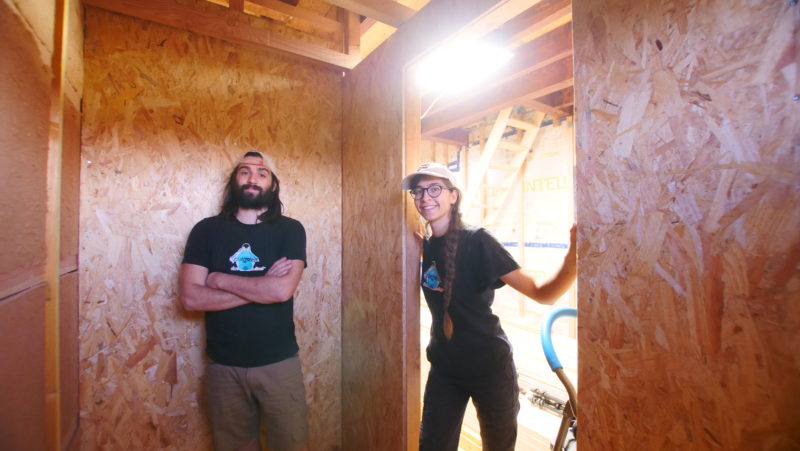 Construction d'une petite salle de bain