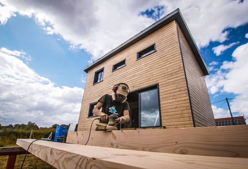 Construction de notre maison en bois