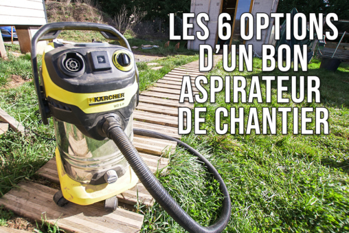 Aspirateur de chantier