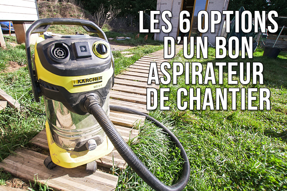 Aspirateurs de chantier sans sac eau & poussière