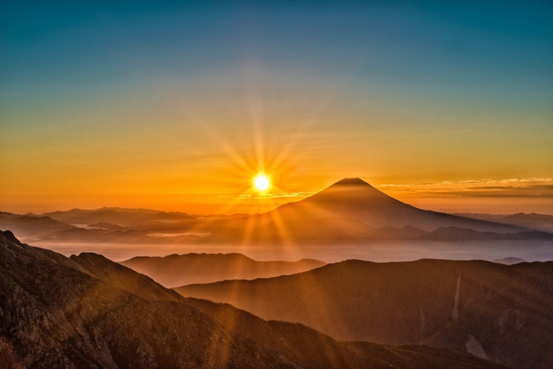 Soleil qui brille 