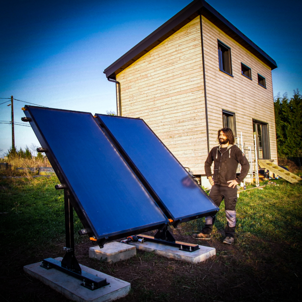 Plans de mon Support à Panneaux solaire inclinable